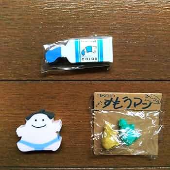Amazon | シード 懐かしい消しゴム 3点セット 昭和レトロ